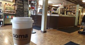 Inside ambiance  at Soma in Bloomington