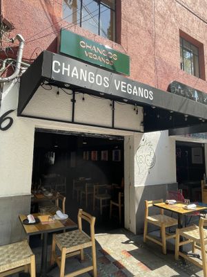   at Changos Veganos in Mexico City