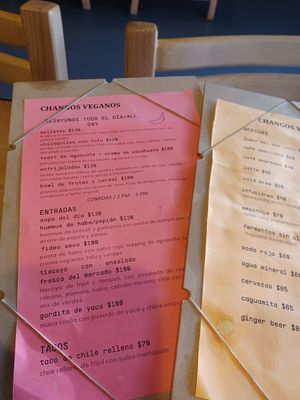  at Changos Veganos in Mexico City