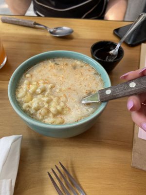 Esquites  at Changos Veganos in Mexico City