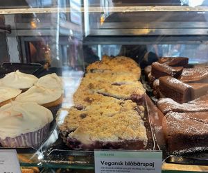 Vegan pastry  at Espresso House - Kungsgatan in Umea
