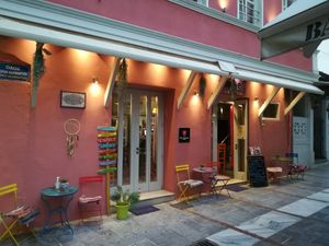 Outside at The Home in Crete