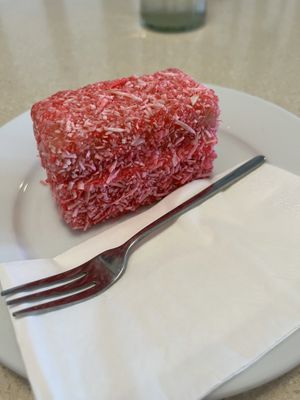 Berry lamington   at Wild Rose Cottage in Ipswich