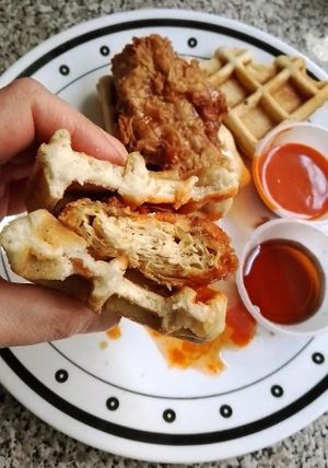 Buffalo and Maple at VFT Vegan Fried Tofu - temporarily closed in Mexico City