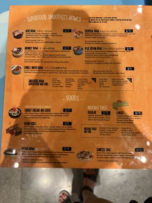 menu  at The Sunrise Shack - Kailua in Kailua