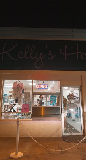 outside  at Kelly's Homemade Ice Cream in Orlando