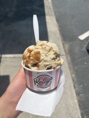 Cookie Butter  at Kelly's Homemade Ice Cream in Orlando