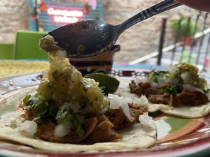   at Vegan Taco Tour in Guanajuato