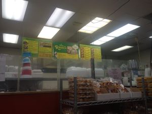 Counter/menu board at Rani's World Foods in Las Vegas
