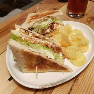 Vegan Club Sandwich at togather in Munich