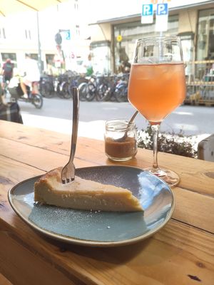 This vegan cheesecake is the best I've had in a long time! at togather in Munich