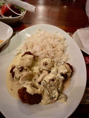 Vegan falafel balls at St. Patrick in Skopje