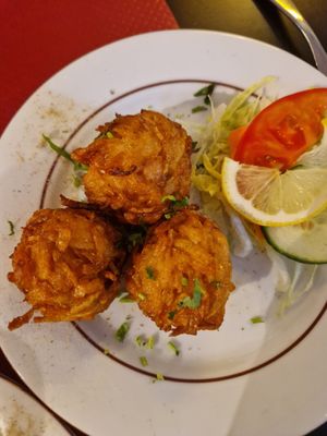 Polpette di cipolla at Shimla in Marseille