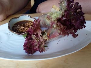 Summerrolls at Veganam in Kiel