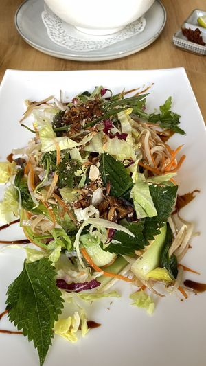 Pho Xao - Gebratene Reisbandnudeln  at Veganam in Kiel