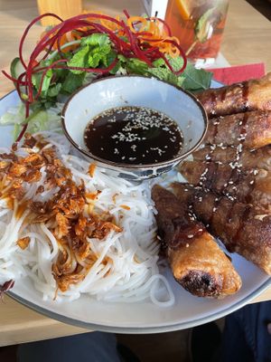 Spring rolls  at Veganam in Kiel