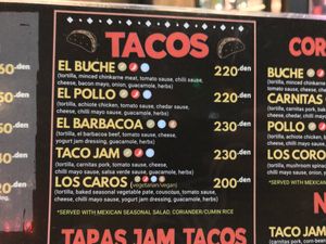 Tacos at Taco's Jam in Skopje