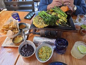 An abundance of food at LUNA Mexican Kitchen in Campbell