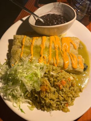 Vegan Enchilada at LUNA Mexican Kitchen in Campbell