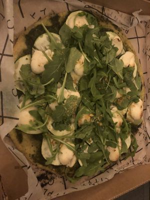 Pesto pizza   at Besina in Providence