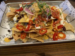 Loaded Nachos  at Besina in Providence