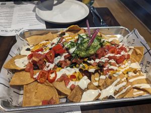 Nachos at Besina in Providence