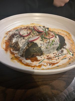 Chile relleno  at Besina in Providence