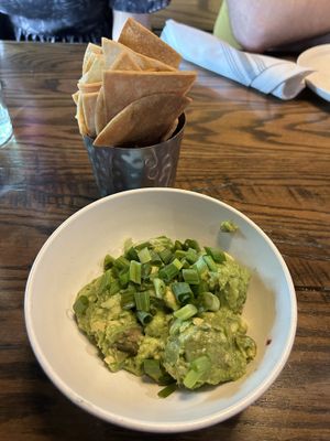 Chips and guacamole at Besina in Providence