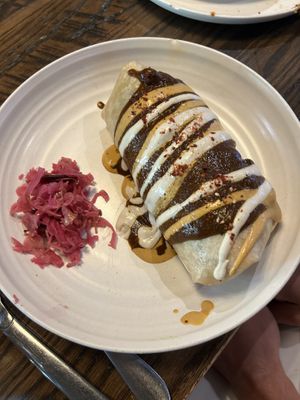 Burrito at Besina in Providence