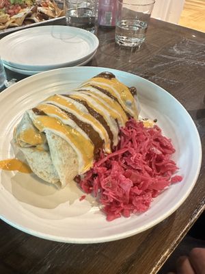 Gorgeous burrito!  at Besina in Providence