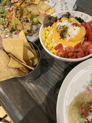 fajitas bowl  at Besina in Providence