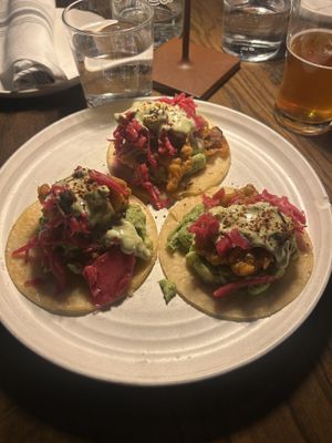 Dorados tacos  at Besina in Providence