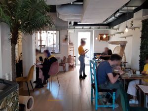 Interior at Café Casa Del Gato in Zurich