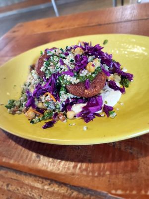 Falafel close up at Amsterdam Falafel & Kabob in Omaha