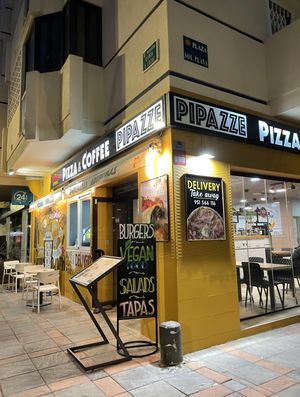 The restaurant at Pizzería Pipazze in Fuengirola