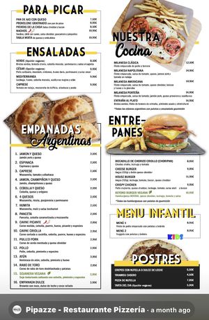   at Pizzería Pipazze in Fuengirola