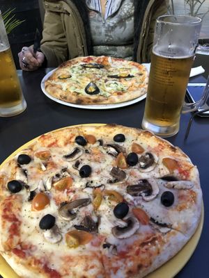 Vegan one at the bottom   at Pizzería Pipazze in Fuengirola