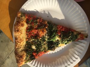 Margarita pizza  at Hot Tongue Pizza in Los Angeles