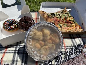 Donuts NOT from Hot Tongue  at Hot Tongue Pizza in Los Angeles