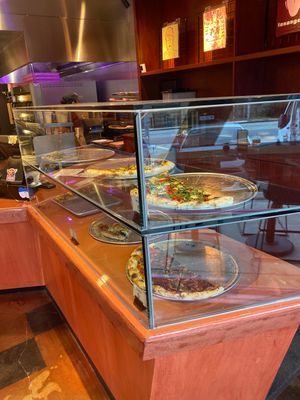 By the slice pizza  at Hot Tongue Pizza in Los Angeles