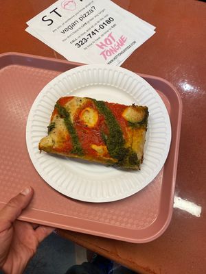 Sicilian   at Hot Tongue Pizza in Los Angeles