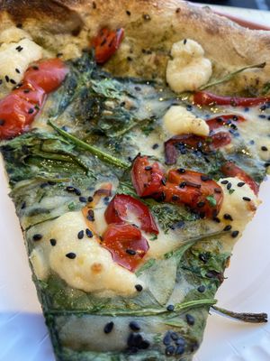 Pesto Pizza   at Hot Tongue Pizza in Los Angeles