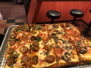 The pepperoni was super duper yummy!   at Hot Tongue Pizza in Los Angeles