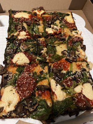 Gluten free deep dish   at Hot Tongue Pizza in Los Angeles