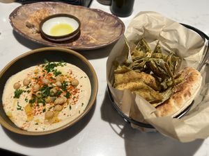 Hummus side   at Meddys - Washington Ave in Wichita