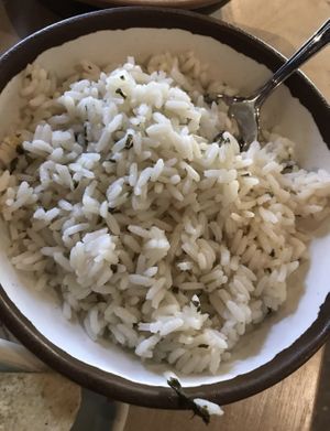 Rice was bland   at Meddys - Greenwich Rd in Wichita