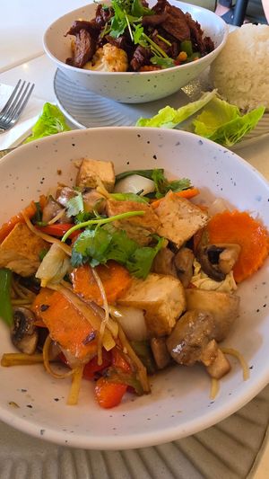 Ginger Spice at What De Health Thai in San Diego