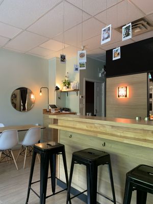 Casual setting   at Cofu in Vancouver