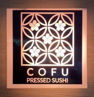 Their sign   at Cofu in Vancouver