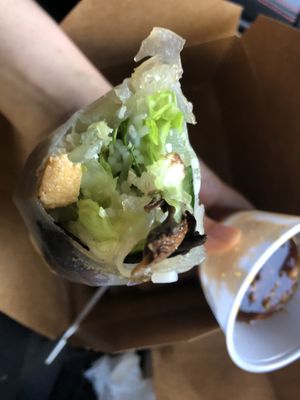 Goi cuon - summer roll   at Bánh Mì and Bottles in Philadelphia